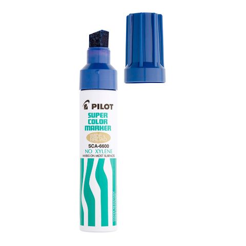 P Jumbo Marker Blue Chisel Tip