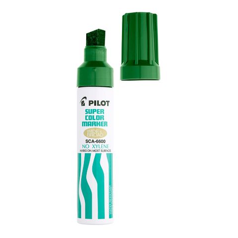 P Jumbo Marker Green Chisel Tip