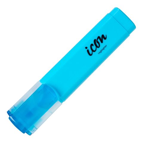 Icon H/Lighter Blue Chisel Tip 6pk