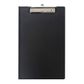 OSC Clipboard PVC Double A4 FC Black