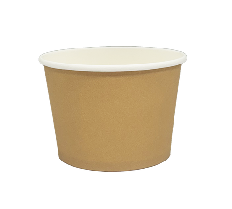 Q 16oz Wide Deli Bowl Kraft 500pcs/ctn