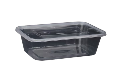 SS 750ml Rectangle Cont/Lid 300sets/ctn