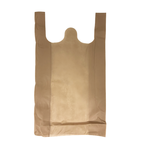 Q Large Beige N/Woven Bag 500pcs/ctn