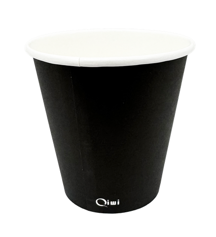 Q 8oz S/W Coffee Cups Black 1000pcs/ctn