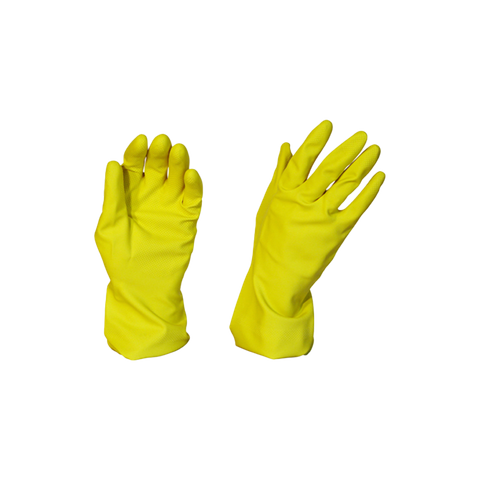 Silverline Yellow Glove Medium 12pr/pk