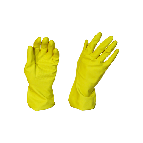 Silverline Yellow Glove Large 12pr/pkt
