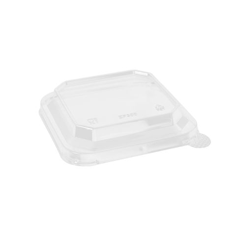 Q PET Lid 300ml Square Tray 300pcs/ctn