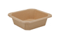 Q 500ml Kraft Tray Square 300pcs/ctn