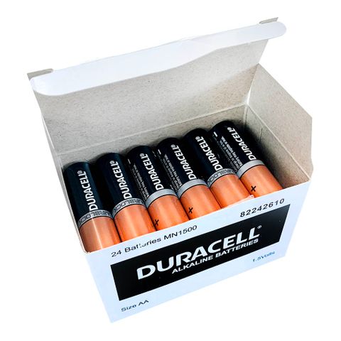 D Coppertop Alkaline AA Battery 24PK