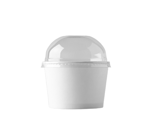 Q 6oz Cup Dome PET Lid 1000pcs/ctn