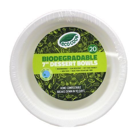 EC 7" Bio Bowl 20s x 10pk - 200pcs