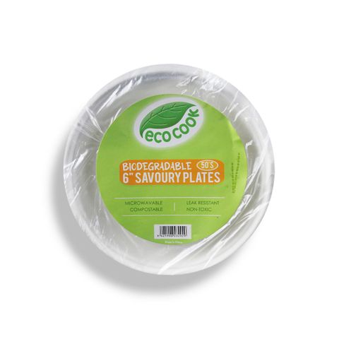 EC 6" Bio Plate 50s x 20pk - 1000pcs