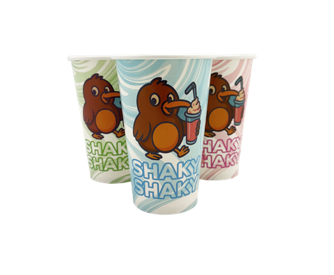 Q 16oz Milkshake Cup Printed 500pcs/ctn