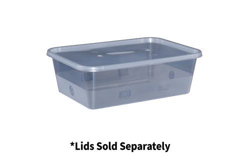 Q LP 750ml Rectangle Cont. 500pcs/ctn