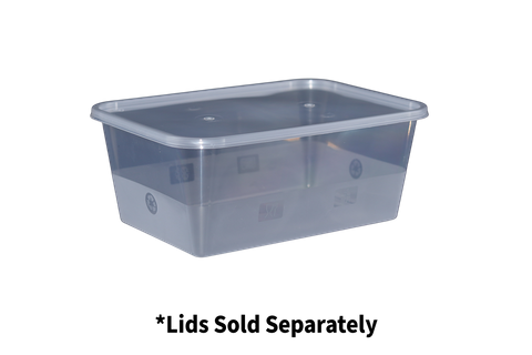 Q LP 1000ml Rectangle Cont. 500pcs/ct