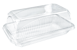 Q Rectangle Bar Cake High Lid 300pcs/ctn