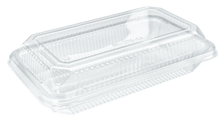 Q Rectangle Bar Cake Low Lid 300pcs/ctn