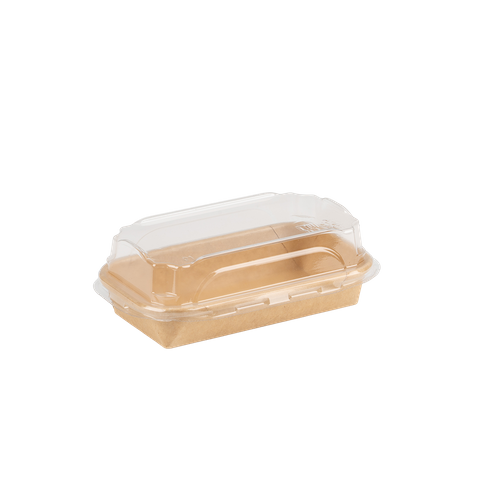 Q PET Lid For Sushi Tray #1 600pcs/ctn