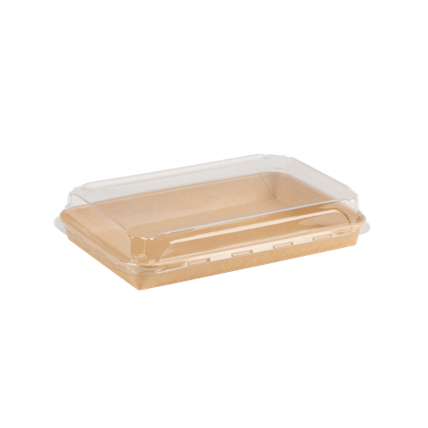 Q PET Lid For Sushi Tray #6 600pcs/ctn