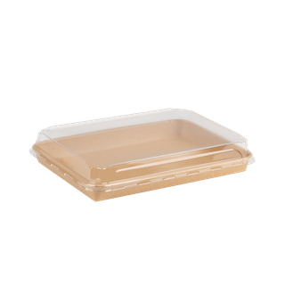 Q PET Lid For Sushi Tray #7 600pcs/ctn