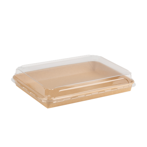 Q PET Lid For Sushi Tray #8 600pcs/ctn