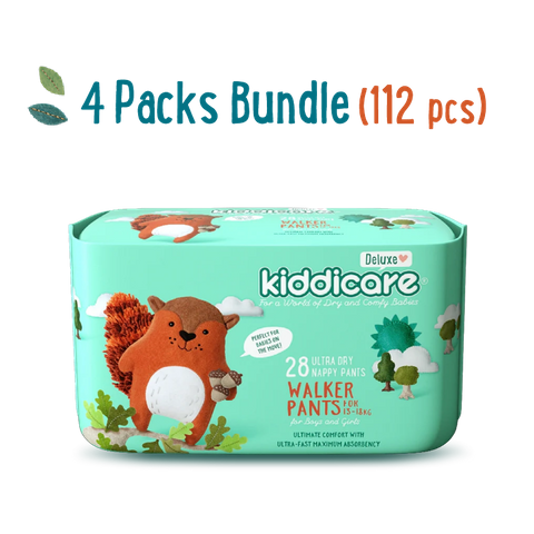 KC Dlx Nappy Pants Walker 112pcs Size 5