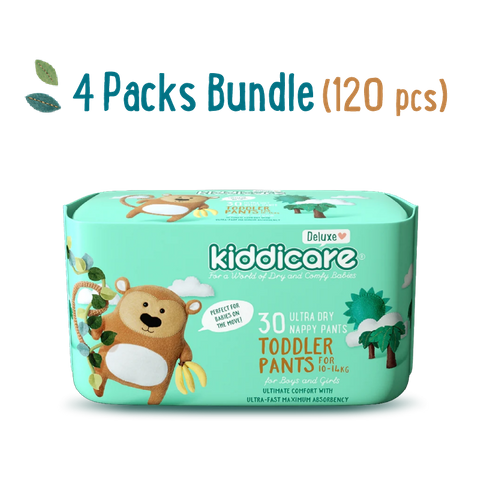 KC Dlx Nappy Pants Toddler 120pcs Size 4