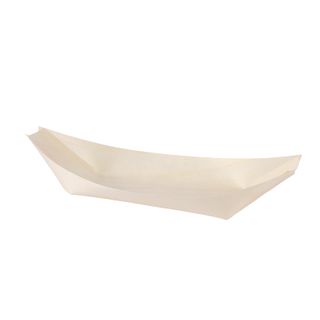 Q Wooden Boat 24.5cm 50pk x 40pkt/ctn