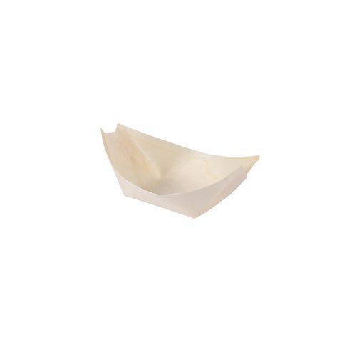 Q Wooden Boat 11.5cm 100pk x 40pkt/ctn