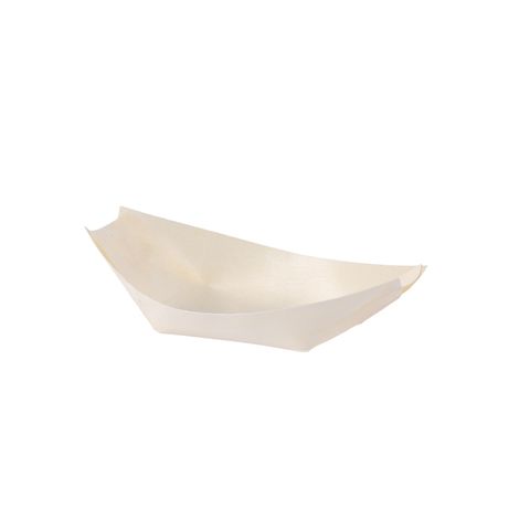 Q Wooden Boat 13.5cm 100pk x 20pkt/ctn