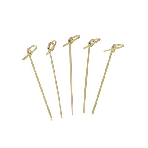 EC Bamboo Knot Skewer 105mm 100pk