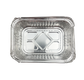 Q 700ml Rectangle Foil Tray 50pk 500/ctn