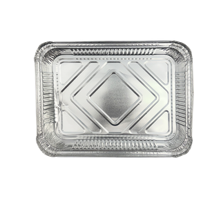 Q 1100ml Rectangle Foil Tray 50pk 500/ct