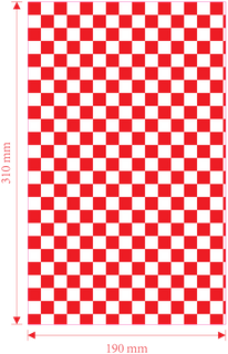 Q GP Sheets Printed 190x310 1000pc/pkt