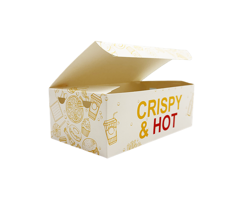 SS Large Snack Box H/Lid 500pcs/ctn