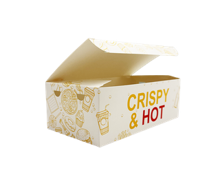 SS Large Snack Box H/Lid 500pcs/ctn