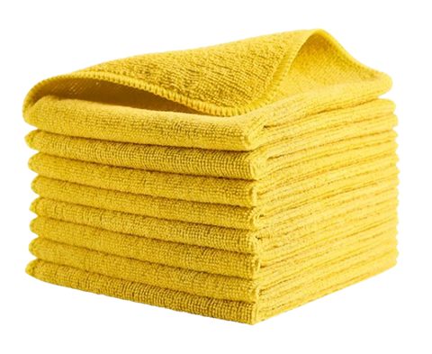 RM Microfiber Cloth Yellow 24pk 12pk/ctn