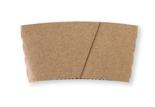 Q 6-8oz Cup Sleeve Kraft 1000pcs/ctn