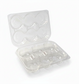 Q RPET Muffin Clamshell 6 - 240pcs/ctn