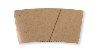 Q 12-16oz Cup Sleeve Kraft 1000pcs/ctn