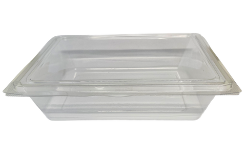 Q Large PET Cont. H/Lid 200pcs/ctn