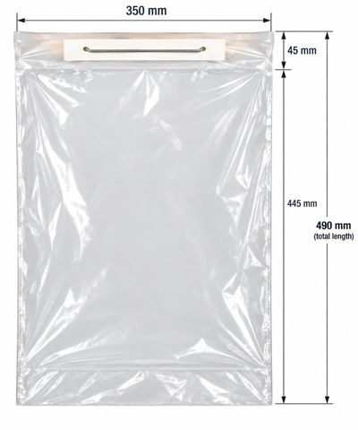Q Bakery Bag Large 2000pcs - Easy Tear