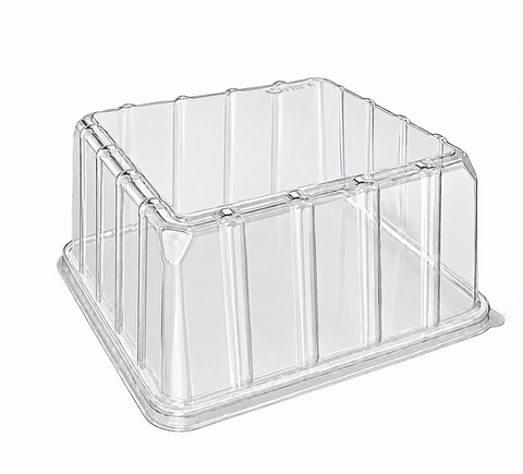 Q RPET Sqaure Cake Dome Lid 320pcs/ctn