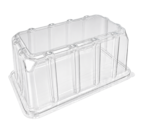 Q RPET Bar Cake High Lid 480pcs/ctn