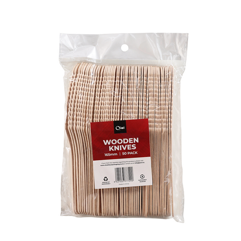 Q Wooden Knife 50pcs x 20pk 1000pcs/ctn