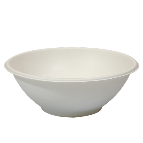 EC 1180ml S/Cane Bowl White 500pcs/ctn