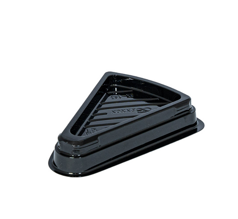 Q Cake Wedge Base - Black 600pcs/ctn