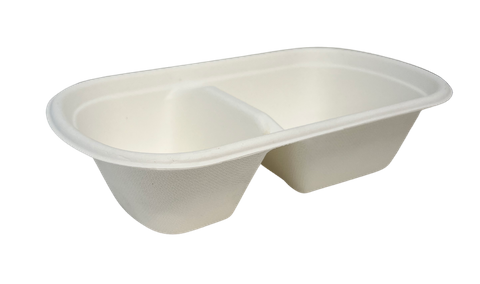 EC 750ml 2C Lunch Box 500pcs/ctn
