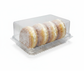 Q PET Donut Tray Clamshell 400pcs/ctn