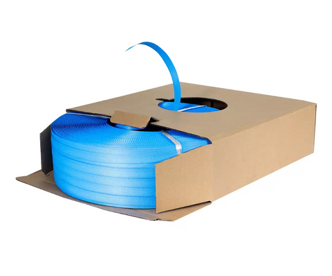 PP Hand Strapping Band Blue 12mm x 1000m